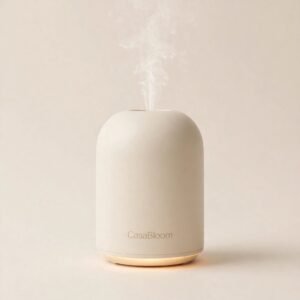 CasaBloom Ultrasonic Aroma Diffuser with Ambient LED Light for Home & Relaxation