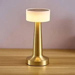 CasaBloom Minimal Touch-Control LED Night Lamp with Warm Ambient Glow