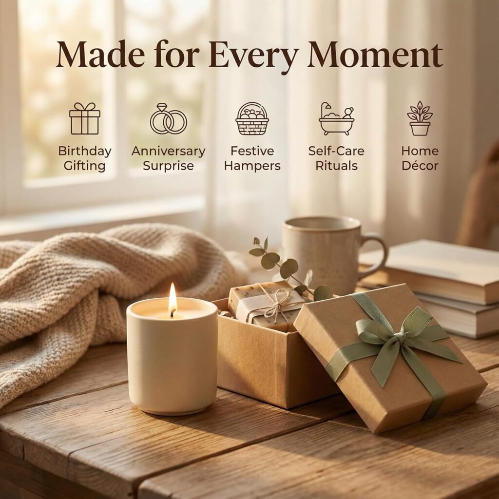 Vanilla Wax Melts 100g | Heart-Shaped Scented Cubes for Ceramic Aroma Diffuser & Warmer | Long-Lasting Home Fragrance for Bedroom, Bathroom & Gifting