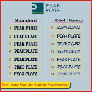 Peak Plate Custom Acrylic Wooden Name Plate | Personalized house number board for home entrance weatherproof wall mount | Sign Board for Home Entrance Outdoor | Weatherproof House Number (Wall Mount) - Image 5